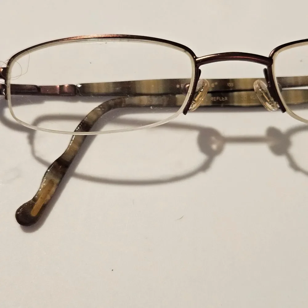 Stylish Brown and Gold Glasses